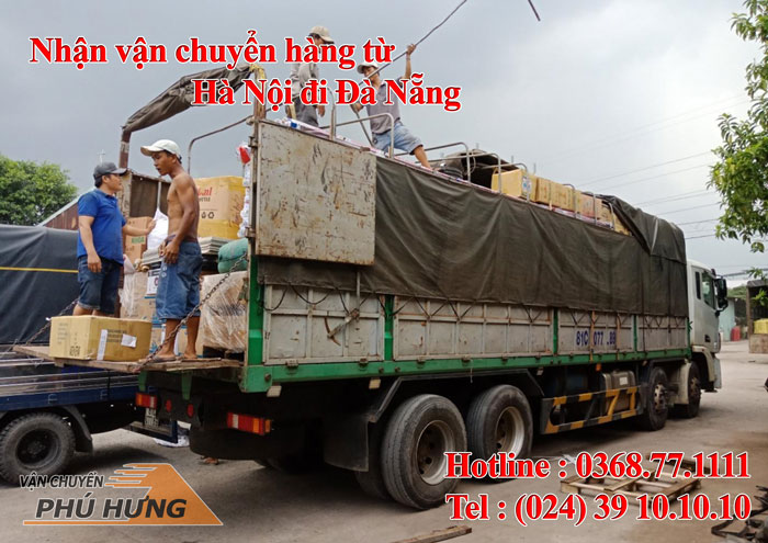 Nhận vận chuyển hàng từ Hà Nội đi Đà Nẵng giá rẻ