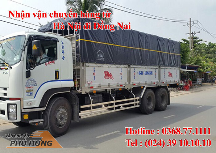 Vận chuyển hàng từ Hà Nội đi Đồng Nai