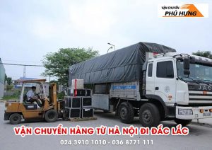 Vận chuyển hàng từ Hà Nội đi Đắk Lắk