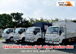 Vận chuyển hàng từ Hà Nội đi Quảng Bình