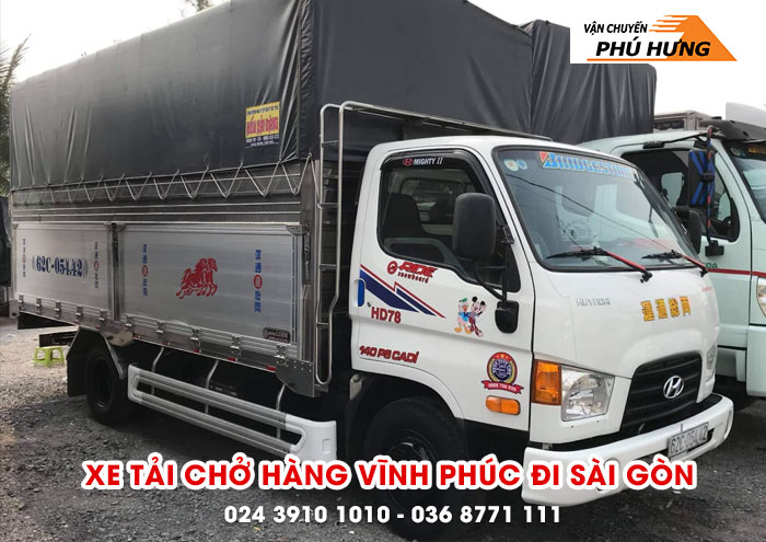 Vận chuyển hàng từ Vĩnh Phúc đi Sài Gòn Vận chuyển hàng từ Vĩnh Phúc đi Sài Gòn