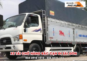 Vận chuyển hàng từ Bắc Kạn đi Sài Gòn