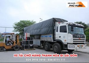 Vận chuyển hàng từ Thanh Hoá đi Sài Gòn