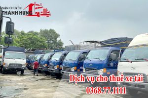 Dịch vụ cho thuê xe tải 1 tấn
