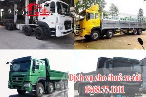 Dịch vụ cho thuê xe tải 4 chân giá rẻ