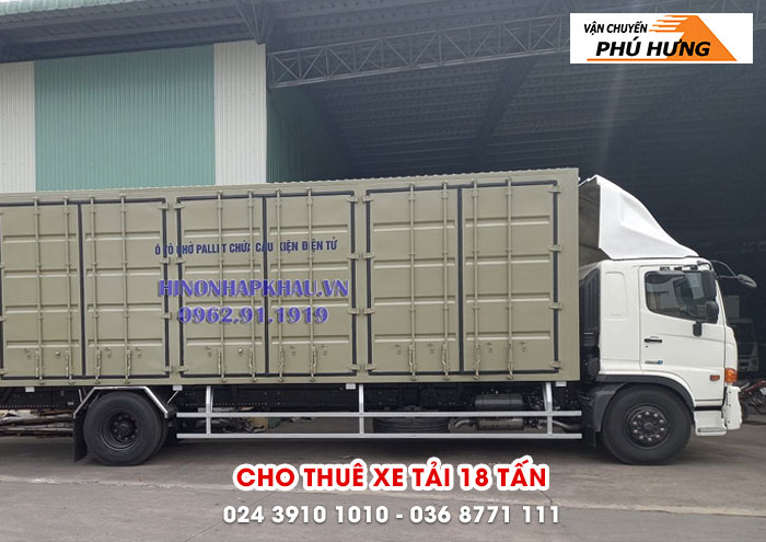 Dịch vụ cho thuê xe tải 18 tấn Dịch vụ cho thuê xe tải 18 tấn