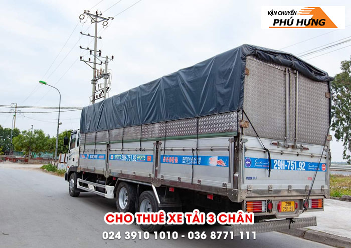 Dịch vụ cho thuê xe tải 3 chân Dịch vụ cho thuê xe tải 3 chân