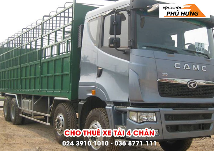 Dịch vụ cho thuê xe tải 4 chân Dịch vụ cho thuê xe tải 4 chân