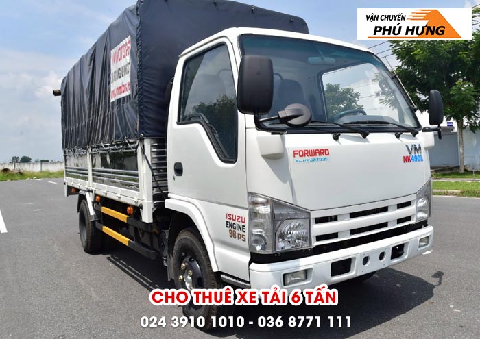 Dịch vụ cho thuê xe tải 6 tấn uy tín Dịch vụ cho thuê xe tải 6 tấn uy tín