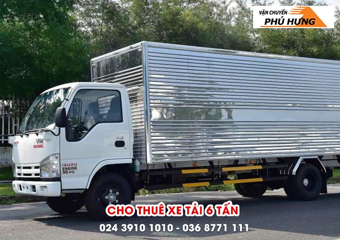 Dịch vụ cho thuê xe tải 6 tấn Dịch vụ cho thuê xe tải 6 tấn