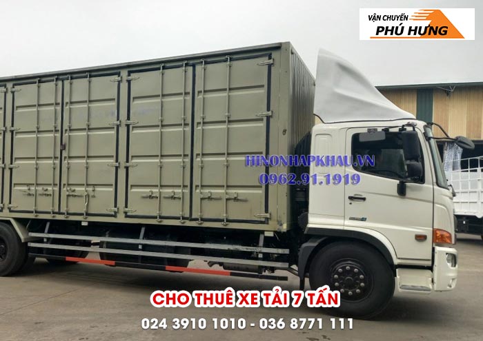 Dịch vụ cho thuê xe tải 7 tấn uy tín Dịch vụ cho thuê xe tải 7 tấn uy tín
