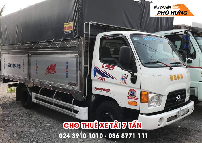 Dịch vụ cho thuê xe tải 7 tấn Dịch vụ cho thuê xe tải 7 tấn