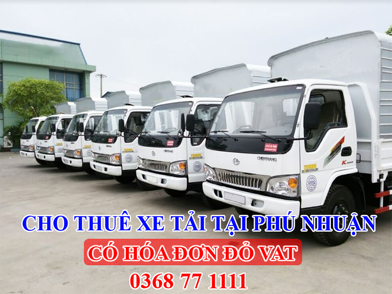 Cho thuê xe tải tại Phú Nhuận giá rẻ uy tín số 1