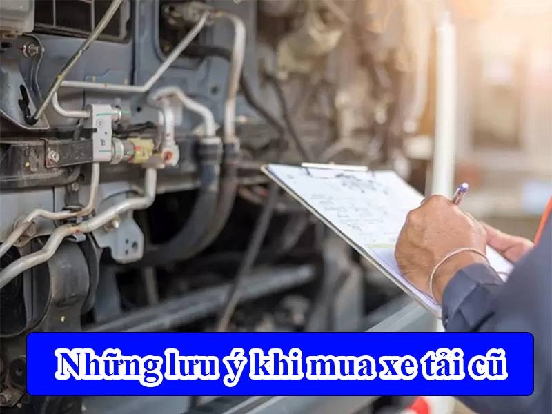 Những lưu ý khi mua xe tải cũ